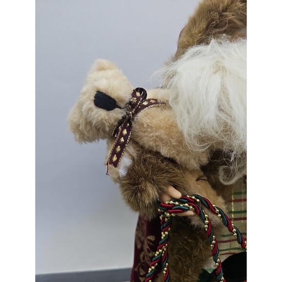 16" Old World Style Santa Claus Figurine [120] - Picture 3 of 14